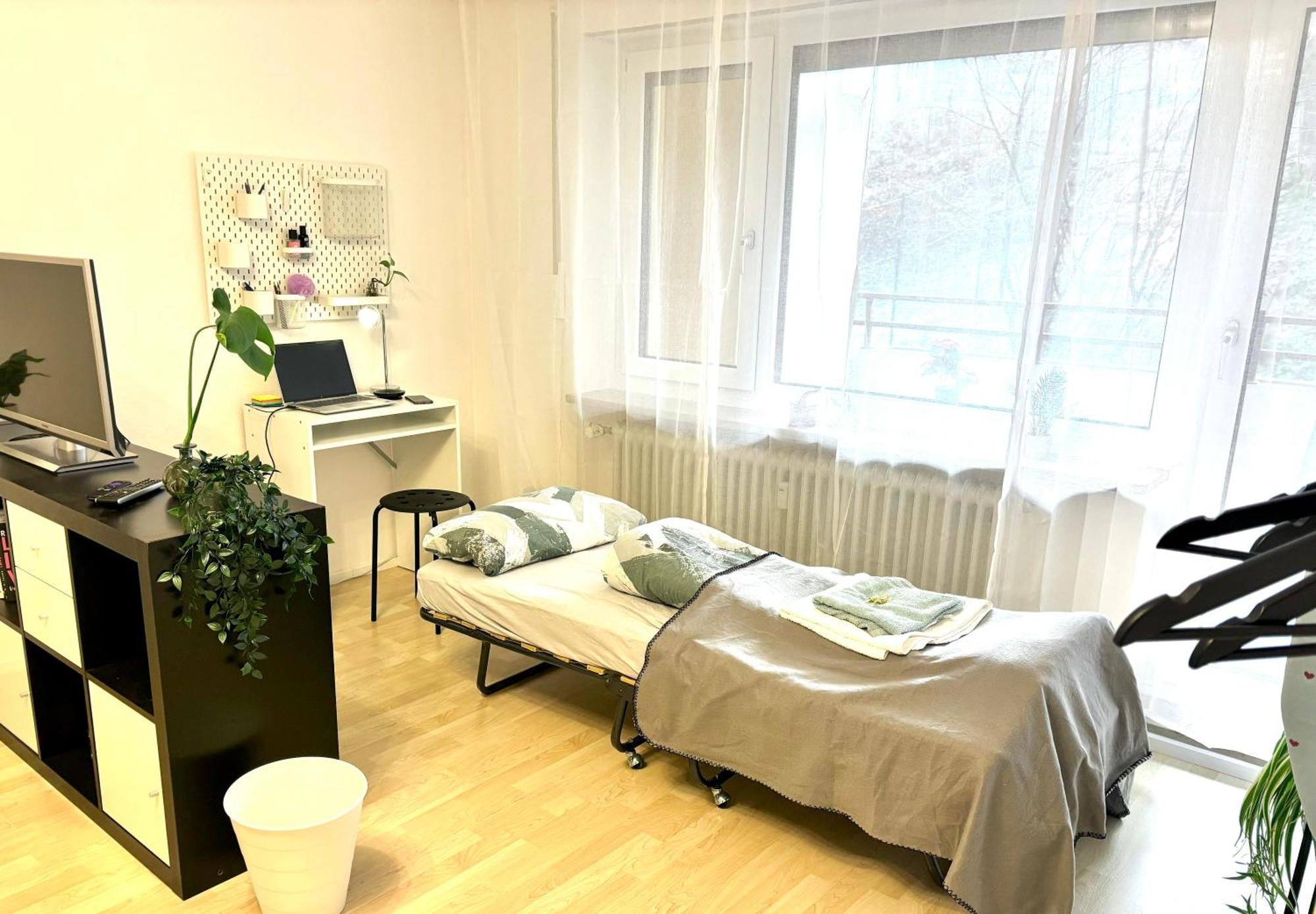 With 2 Balconies In Apartment