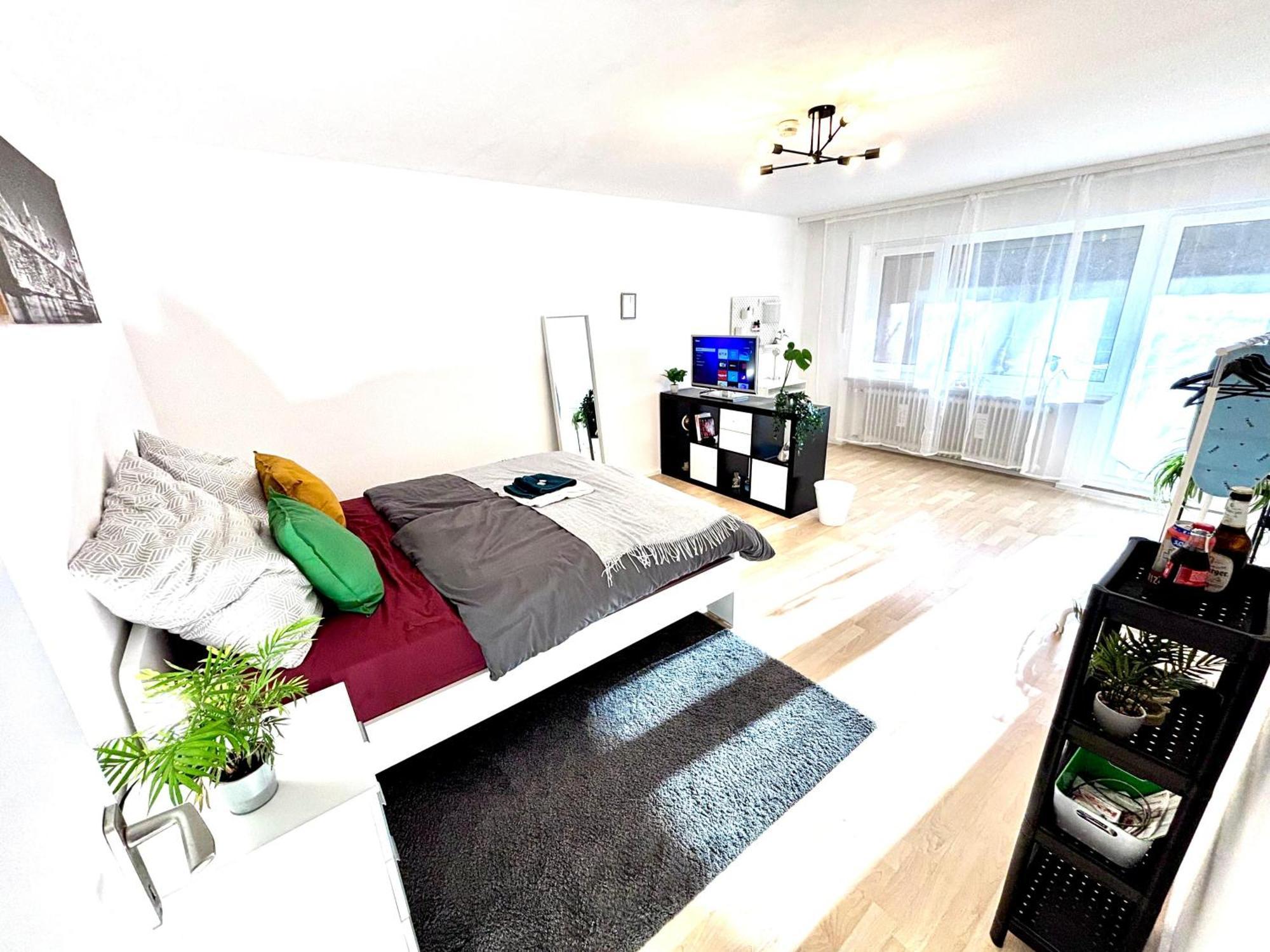 With 2 Balconies In